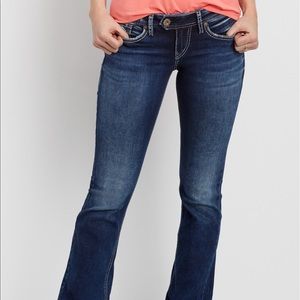 Silver Jeans Tuesday slim boot in dark wash sz 28